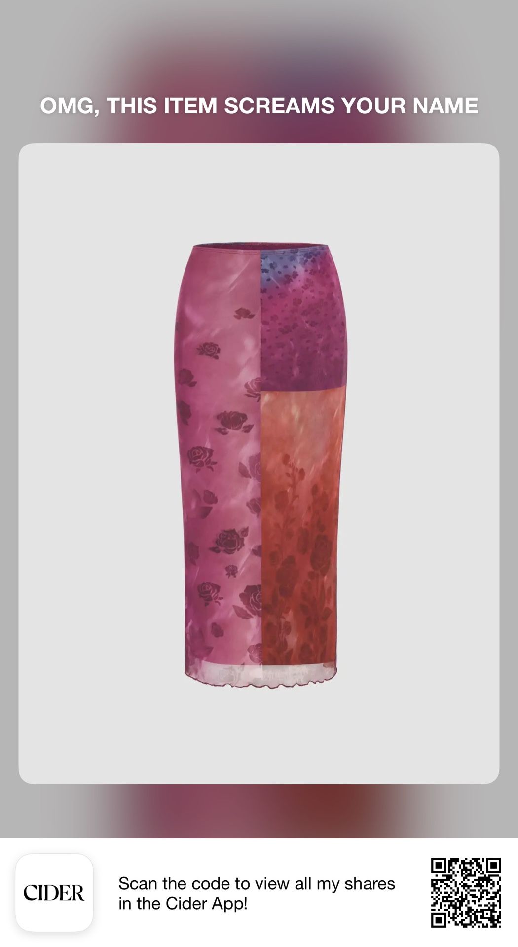 Cider Skirt