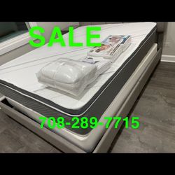 Huge sale for Mattress And Box Twin size #mattress and box 150.$ full 190$ Queen 200$ king 290$. free delivery free set up 708….289…7715… cash or Zell