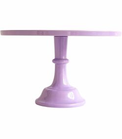 Pedestal 11-Inch Light Purple Cake Stand Durable Melamine Dessert Display By Sprinkles & Confetti Weddings Baby Showers Birthdays Brunches Tables Part