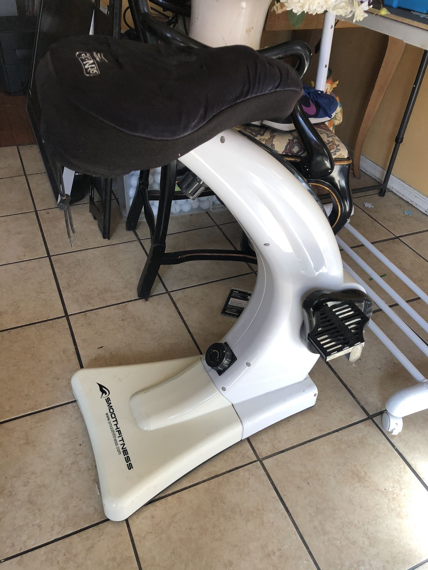 Sit N Cycle Portable Exercise Bike, Tension Control Smooth Fitness