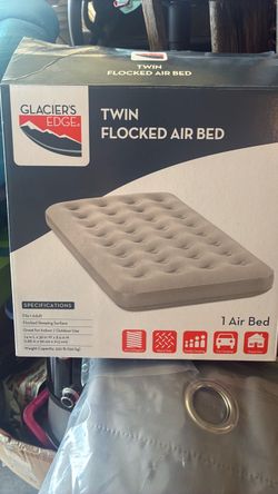 Glacier's Edge Twin Flocked Air Bed