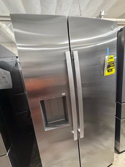 GE Stainless Steel Side-by-Side Refrigerator