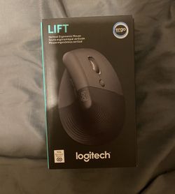 Logitech Lift Vertical Ergonomic Wireless Mouse