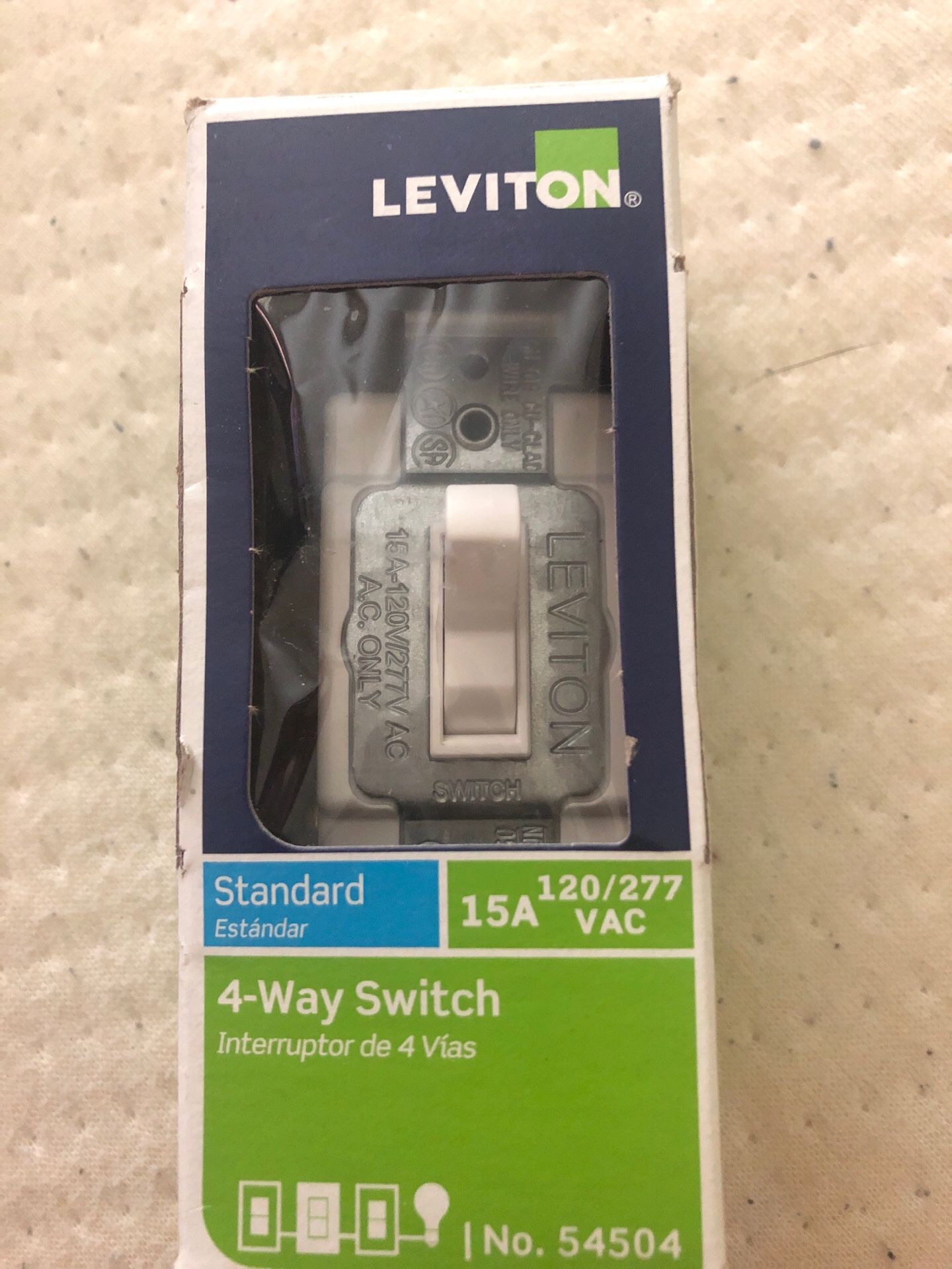 Leviton 4-way switch