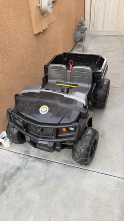 John Deere Gator kids ride along