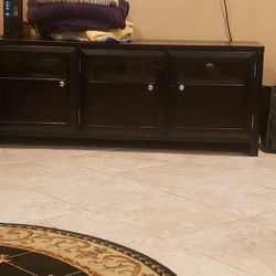Dark Brown TV Console
