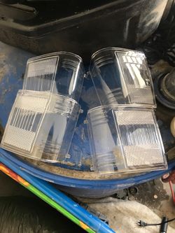 Silverado clear reflectors