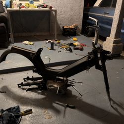 1977 A35 Tomos Moped Frame