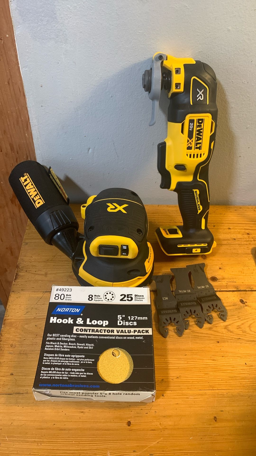 Dewalt Sander & Multi tool