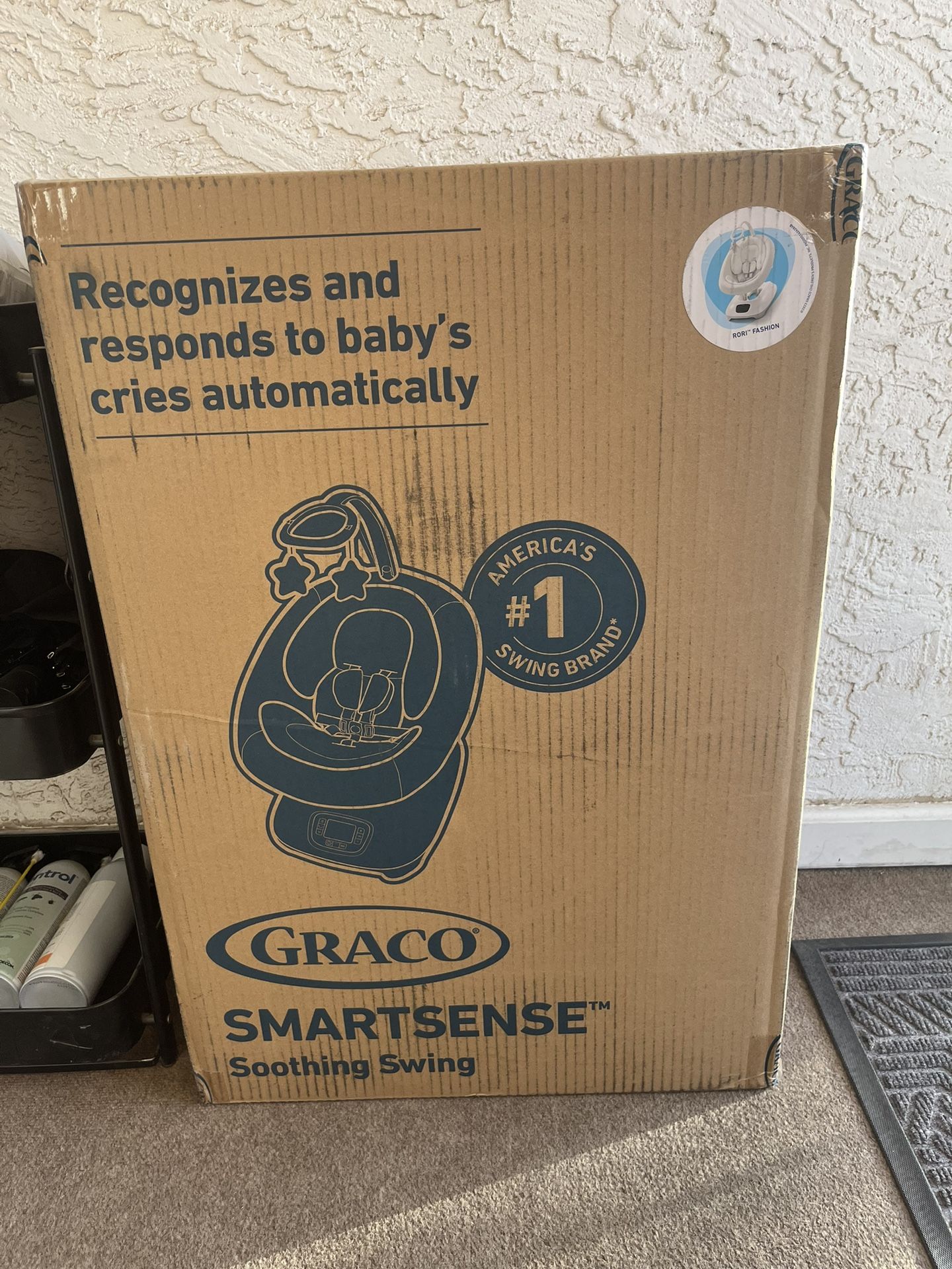 NEW Graco SmartSense Baby Swing – Sealed | $349 Retail |