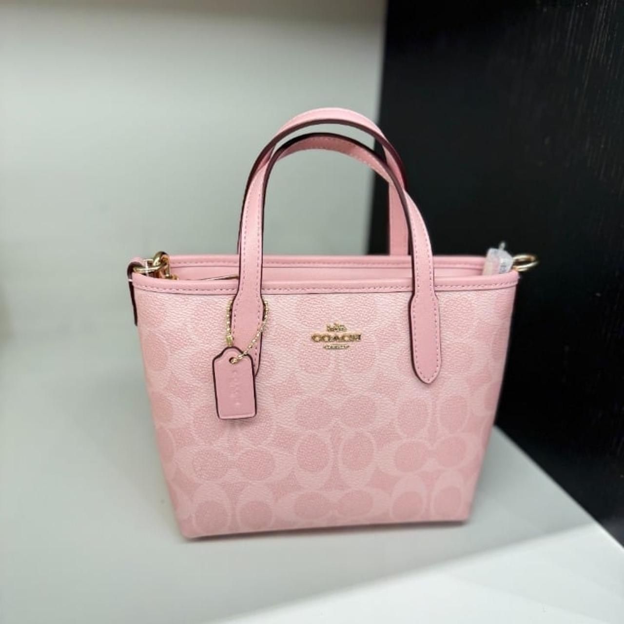Coach City Mini Tote Bag In Signature Canvas CW032