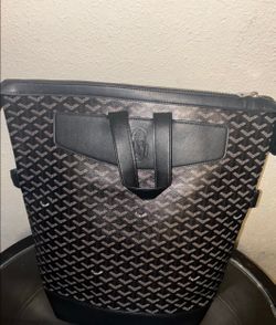 Black Goyard Backpack