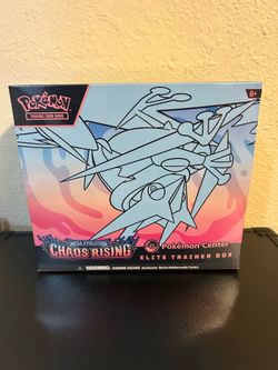 Pokemon Center Exclusive Mega Evolution Chaos Rising Elite Trainer Box PC ETB