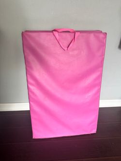Pink gymnastics mat