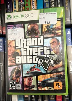 XB360: Factory Sealed GTA 5