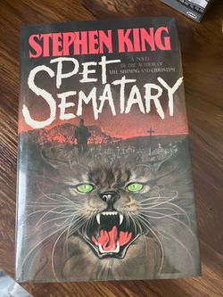 Stephen King Pet Sematary Hard cover