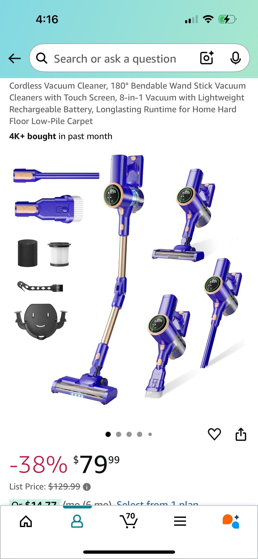Cordless Vacuum Cleaner