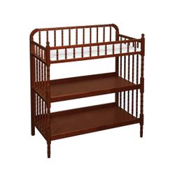 New Open Box DaVinci Jenny Lind Changing Table With Pad, Rich Cherry