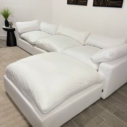 City Furniture fCloud Couch Sectional White Modular Sofa Free Delivery