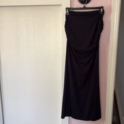 Black Maxi Skirt - Size Small