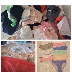 60 Pc 6 7 8 10 12 14 16 1WHOLESALE LOT NEW GIRLS PANTIES  CAT & JACK Hanes Etc