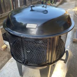 Outdoor Steel Fireplace 