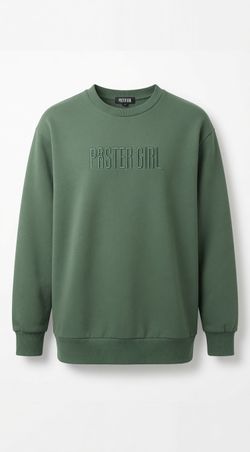Green Paster Girl sweatshirt (size S)