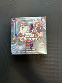Chrome topps football mega box