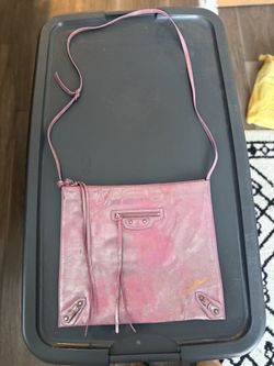Balenciaga Metallic Pink Purse — Good Used Condition