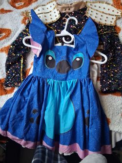 Stitch Character Dress Girls Costum