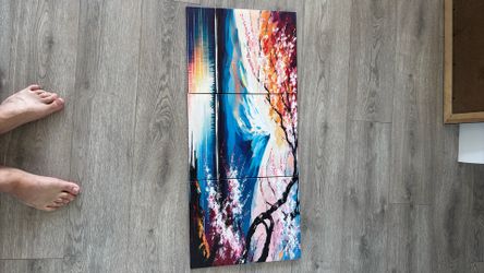 3 Piece Japanese Wall Art