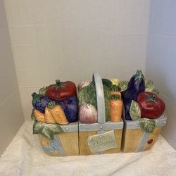 Vegetable Canisters 