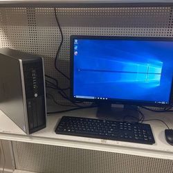hp desktop i5 processor win 10 comes with monitor keyboard and mouse