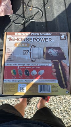 Horsepower power scrubber