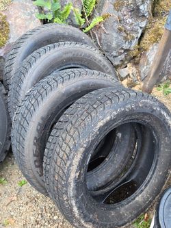 Snow tires.