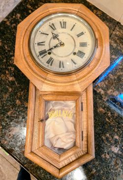 Vintage Regulator Wall Clock