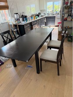 Free ikea extensible dining set
