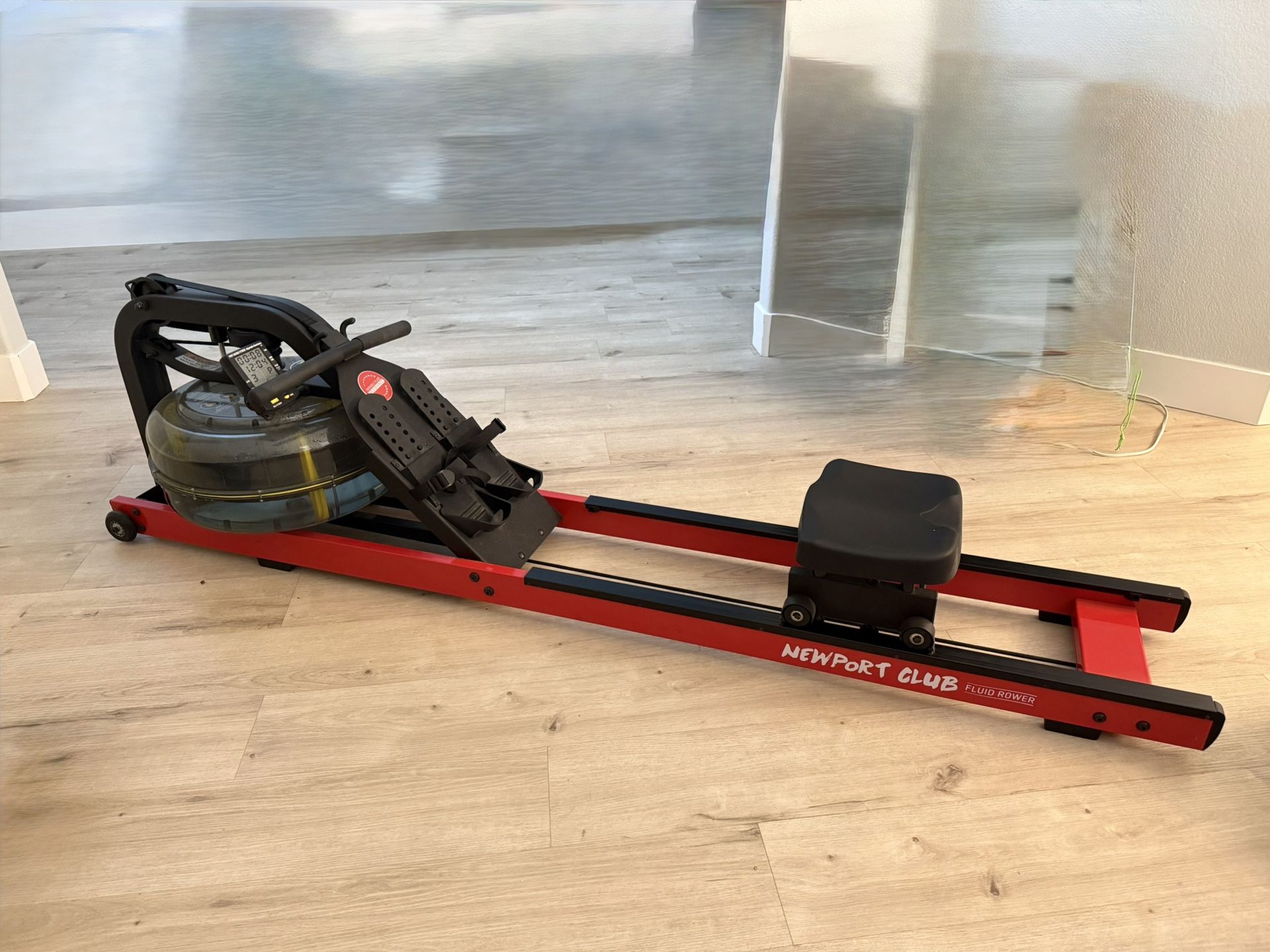First Degree Fitness Newport Club Plus Water Rower Exercise Machine