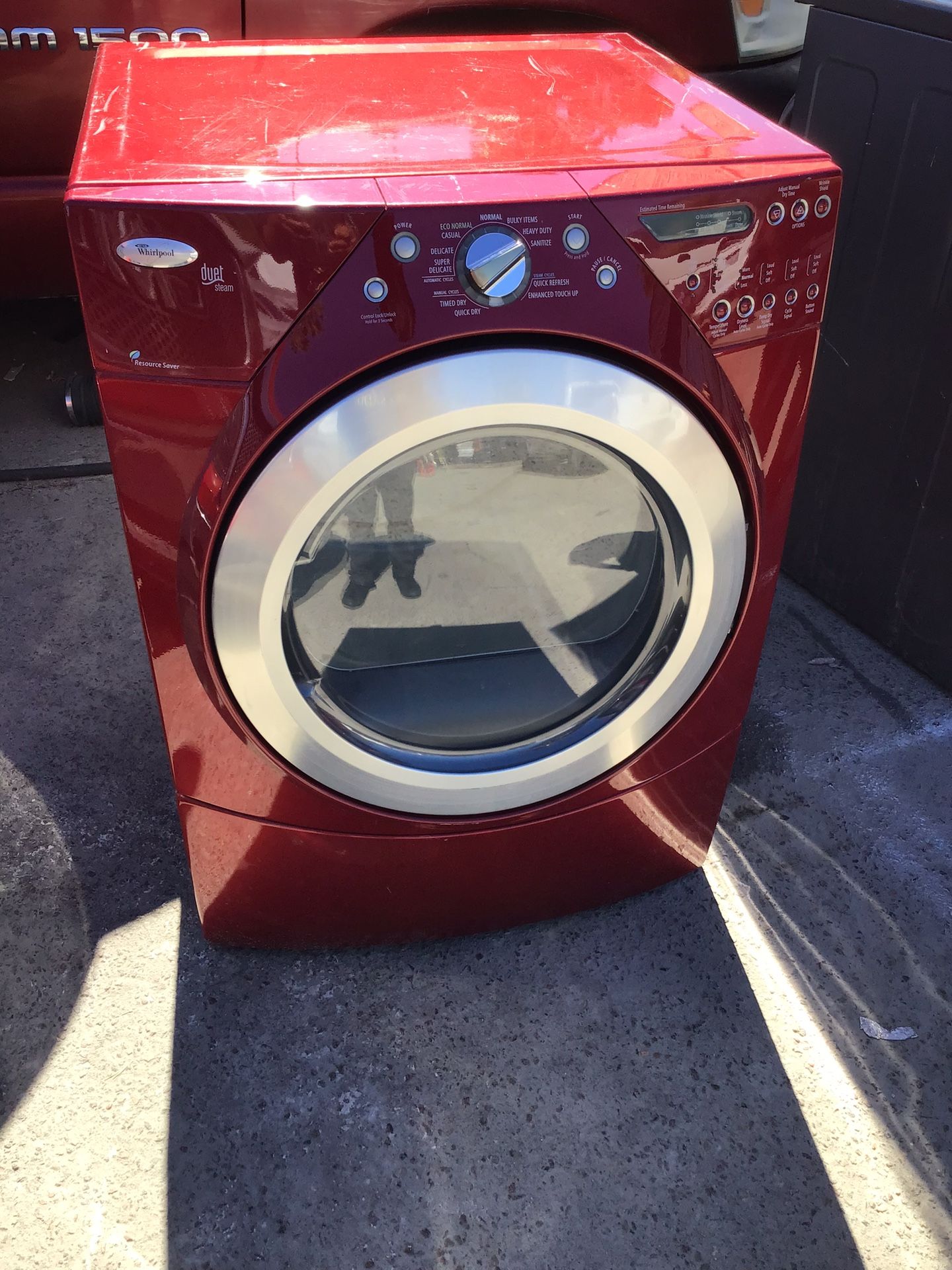 Whirlpool Duet Gas Dryer 