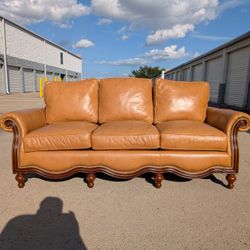 Leather Sofa By Brandington Young 