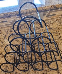 Metal Wine Rack 10 Bottle