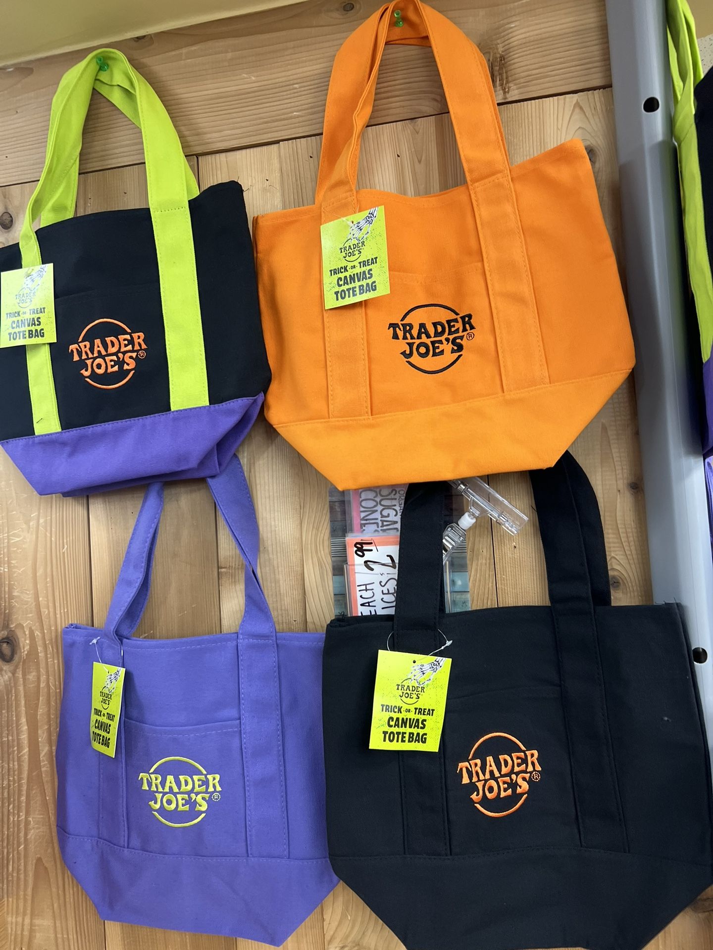 New Trader Joes Halloween Tote