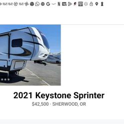 2021 Keystone Sprinter