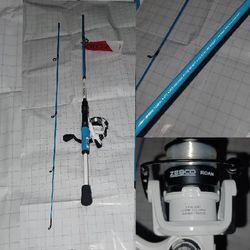 ZEBCO Spinning Combo 6'