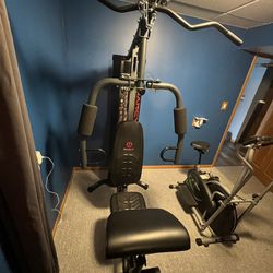 Marcy 150lb Stack Home Gym | MWM-1005 - It’s in Brand new condition, rarely used-it is now broke down for easy transport.  All instruction manuals inc