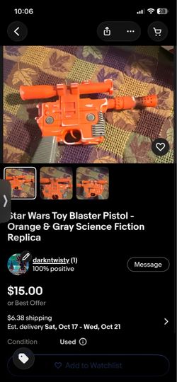 Vintage Star Wars blaster