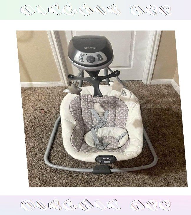 mission machine Baby Comfort Swing Smooth and Snug for Your Little One's Peace
