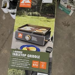 Ozark Tabletop Griddle 