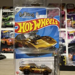 Hot wheels “Gas Monkey” Super Treasure Hunt (STH) - Gold 68’ Corvette 