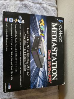 I/O Magic MediaStation Dual DVD+RW External Drive